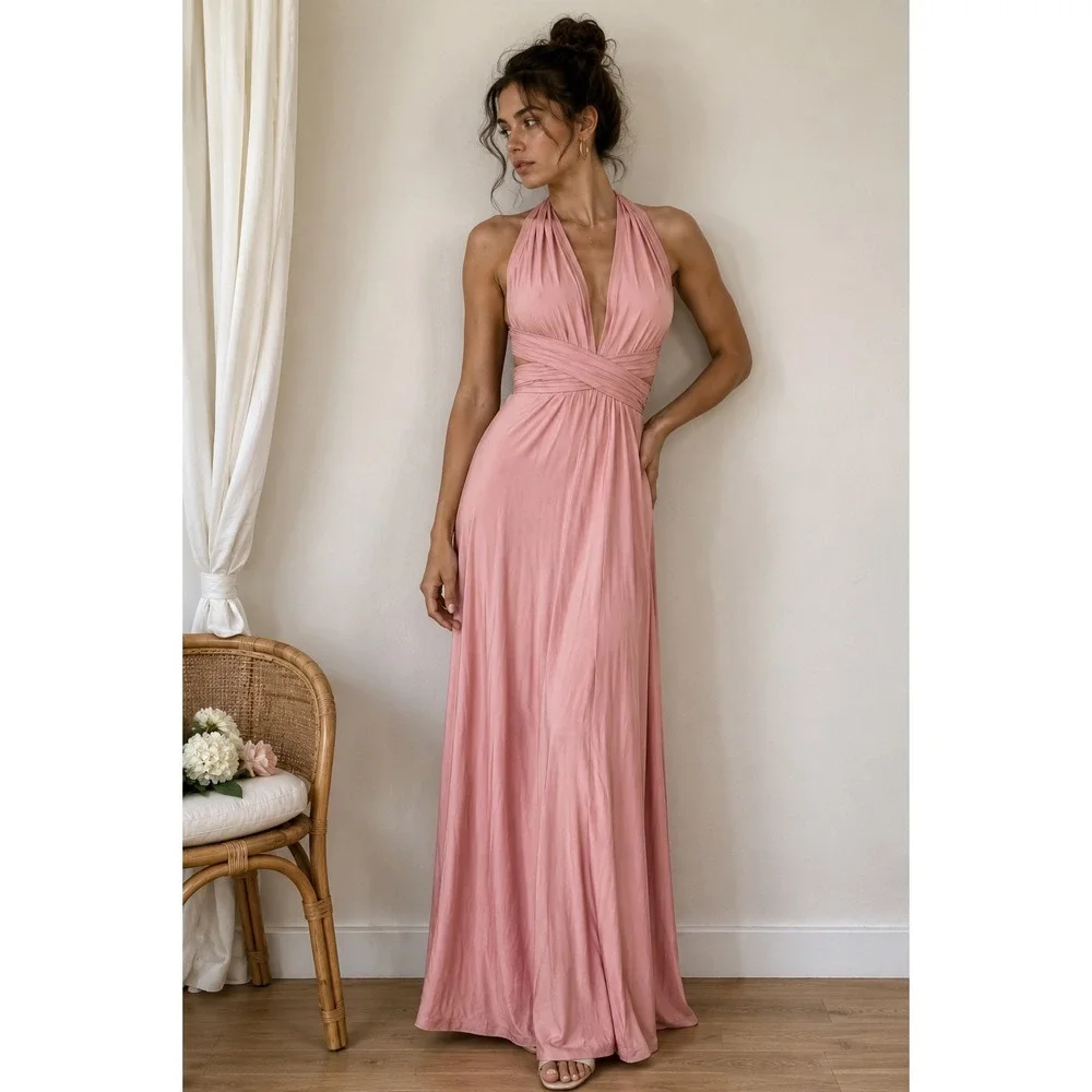 lulus convertible maxi dress Convertible Dress - Maxi Navy Blue Dress - Infinity Dress